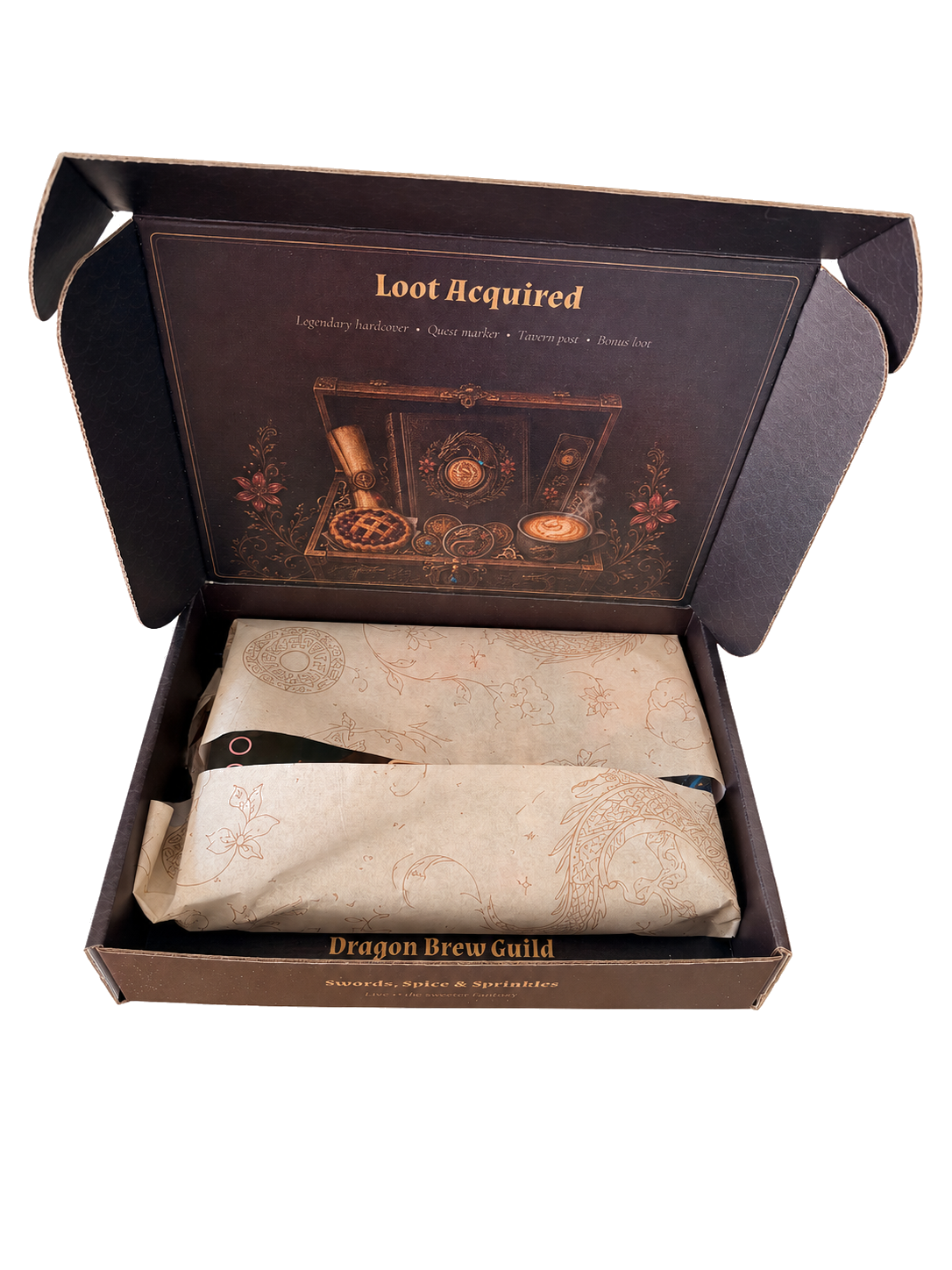 Open Dungeons & Donuts collector box