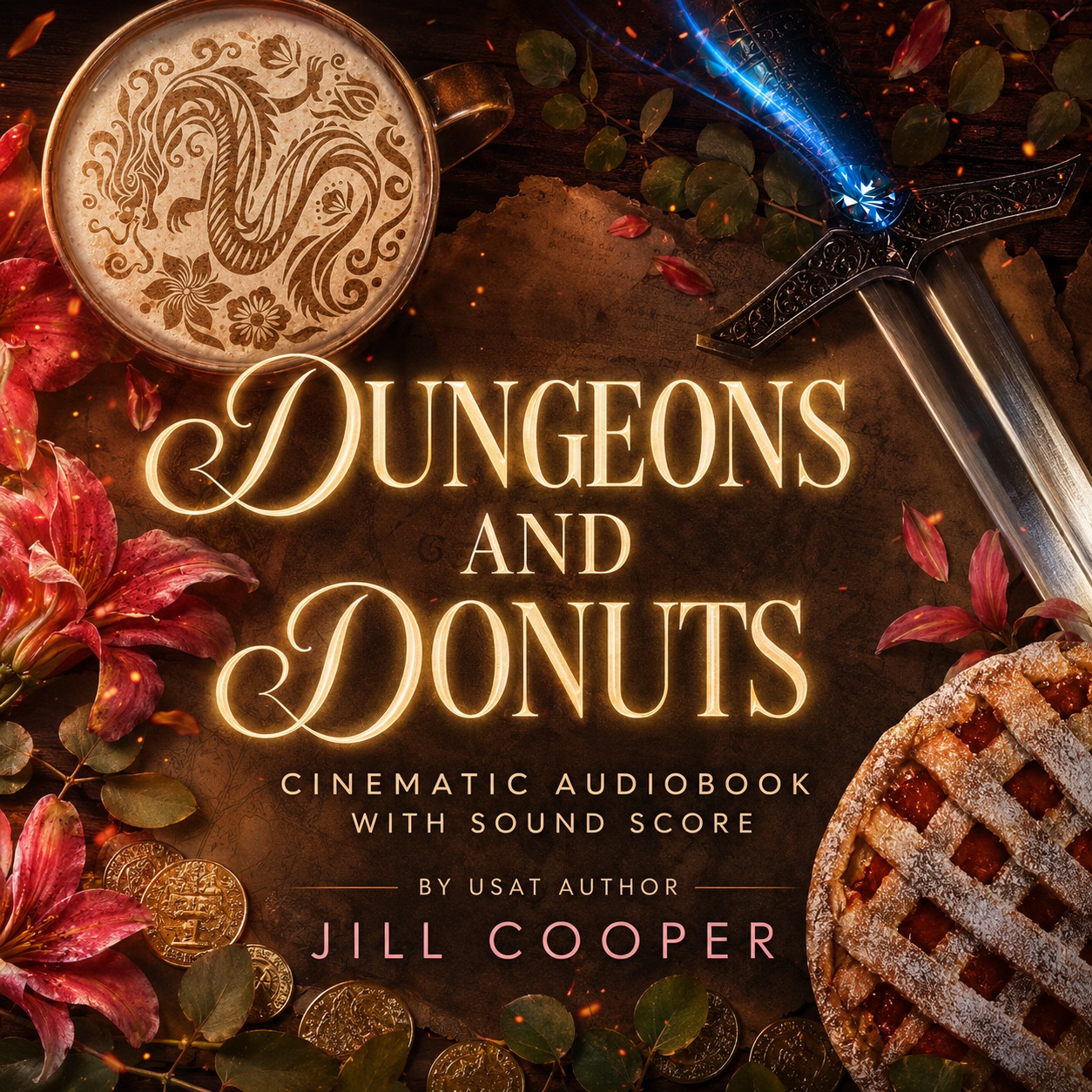Dungeons and Donuts cinematic audiobook with sound score
