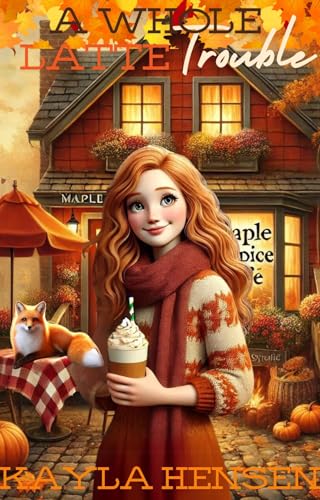 A Whole Latte Trouble by Kayla Hensen book cover