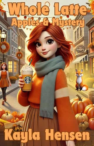 A Whole Latte Apples and Mystery by Kayla Hensen book cover
